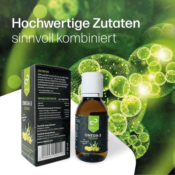 Cellpure Omega 3 Vegan Öl